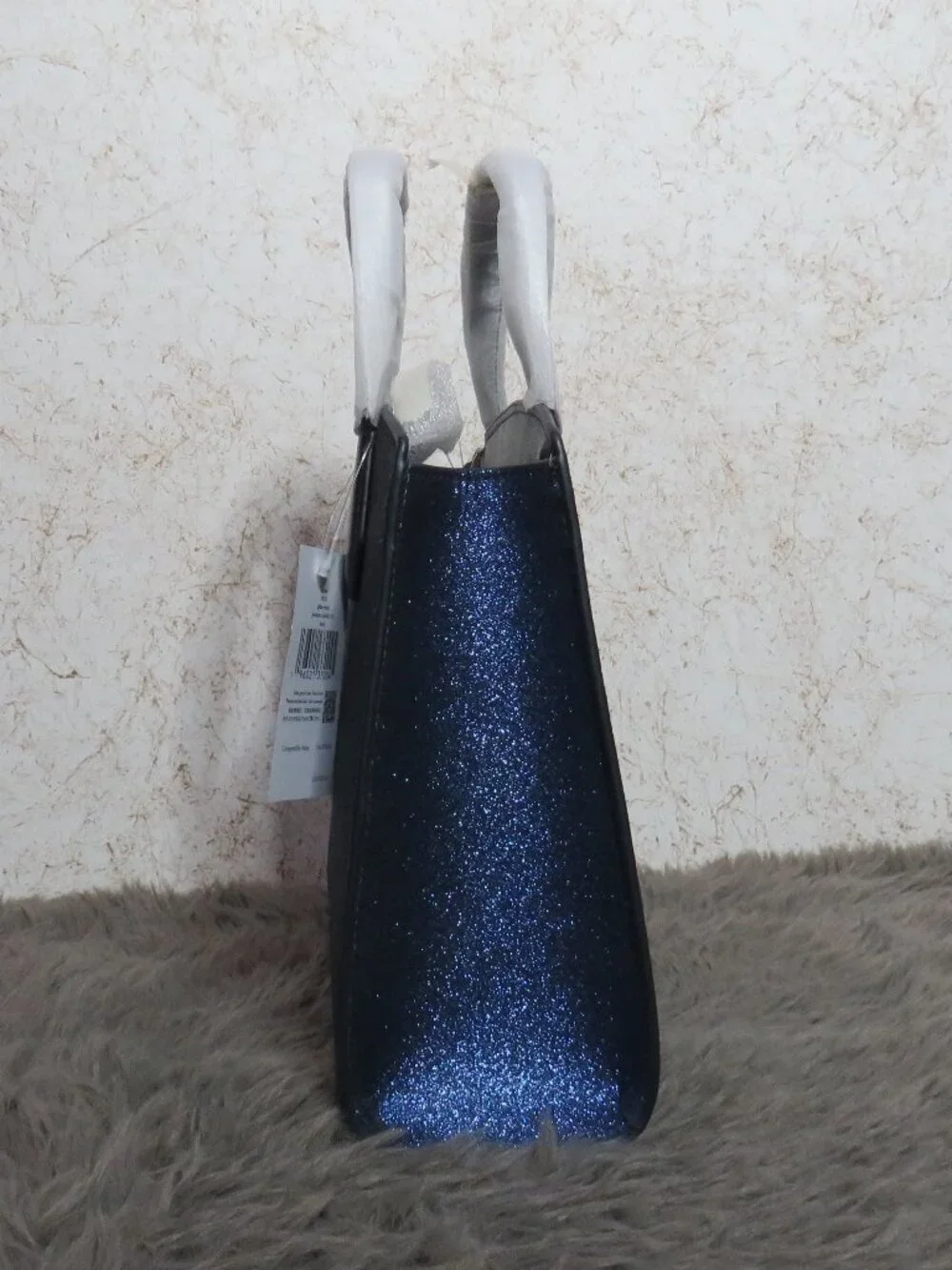 Kate Spade Glitter Tinsel Satchel (Parisian Blue)